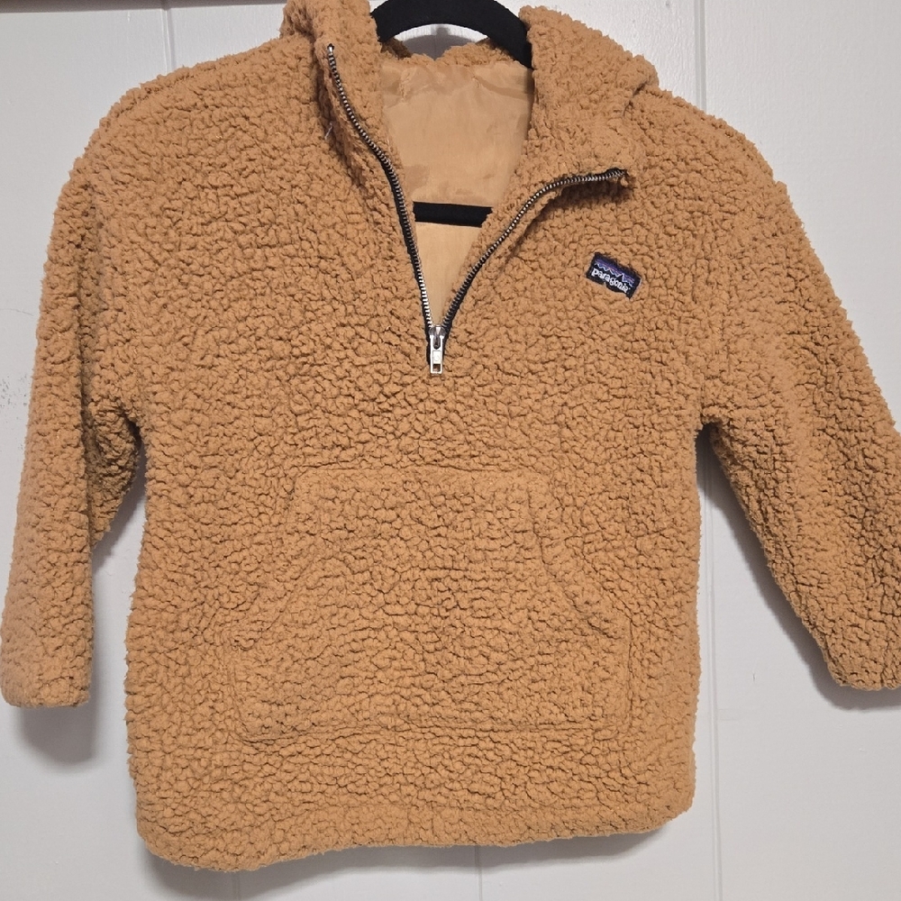 Patagonia Kids Camel Fleece Hoodie